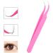 Professional Curved Eyelash Extension Tweezers - Stainless Steel for Precision Application | Shop Internationally - Buy Online on GoSupps.com