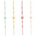 4PCS Silicone Pacifier Holder Clips - Adjustable & Stretchy Baby Toy Belts for Strollers & High Chairs - Buy Online on GoSupps.com