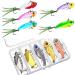 10pc Metal Spinner Blade Fishing Lure Set - Bass Trout Walleye Tackle Spoon Swimbait - Buy Online on GoSupps.com