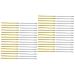 NUOBESTY 12 Packs Color Tie Lollipop Tie Wire Reusable Ties Bun Candy Bars Sandwich Garbage Ties Bag Ties Twisty Ties Tie Metal Binding Ties Bread Loaf Bags Iron Wire Tie The Line Kink As Shownx2pcs 10x0.4cmx2pcs