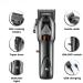 Professional Hair Clippers for Men - DLC Blade 9000RPM Trimmer with 10PC Comb Set - International Shipping Available - Buy Online on GoSupps.com
