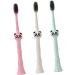 Beaupretty 3-Stick Easy to Hold Children's Toothbrush - Eco-Friendly Panda Design Perfect for Kids' Dental Care - Buy Online on GoSupps.com