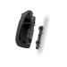 FIDLOCK Twist Bottle 450 Set- Bike Water Bottle Holder with Attached Bottle - Cage Free Magnetic Mount, Black
