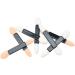 Didiseaon 150 Pcs Makeup Brush Eye Shadow Brush Sponge Eye Shadow Applicator Miss Makeup Tools Mix mediumx3pcs Assorted Colorx3pcs - Buy Online on GoSupps.com