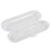 Travel Size Toothbrush Case Holder Plastic Electric Toothbrush Storage Organizer Box Case Holder Bathroom Travel Camping Portable