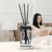 Pilikoll 160 pcs Rattan Reed Diffuser Sticks - Black & White Essential Oil Aroma Fragrance Rods for Home | International Shipping - Buy Online on GoSupps.com