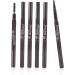 Mipcase 2 1 Eyebrow Brush Waterproof Brow Pencil Eye Brow Brush Eyebrow Pencil To Rotate Refill Five Colors - Buy Online on GoSupps.com