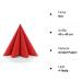 Buy Prime Guest Napkin Red - Premium 50 Pack for Weddings & Celebrations | Airlaid Fabric 40x40 cm Fold - Buy Online on GoSupps.com