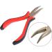 I-Tip Hair Extensions Tools Removal Pliers for Micro Nano Ring Hair Extensions Opener and Removal Tool Red I-tip - Buy Online on GoSupps.com