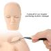 Eyelash Extension Training Head - Realistic Rubber Doll for Cosmetology & Makeup Shops | Perfect for Eyelash Extensions Practice - Buy Online on GoSupps.com