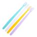 Healvian 4pcs Toothbrushes Soft Nano Toothbrush Mother of Pearl Toothbrush Bag Lip Gloss