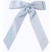 xbiez Long Ribbon Bowknot Hair Clip Ins Style Hairpin Girl Hair Barrettes Side Hair Bows Female Ponytail Holder Hair Accessory Black - Buy Online on GoSupps.com