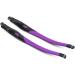 SOODASE Rubber Replacement Legs for Oakley Crosslink Sweep/Switch - Clear Black Frame | 2 Pairs - Yellow/Purple - Buy Online on GoSupps.com