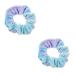 Allring 2 pieces of hair tie including scrunchy hair rubber bands hair bands elastic colored hairs rope for girls women women ponytail (color 4)