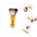 Beatifufu 1pc Dust Brush Cleaning Tools Hair Brush Cleaner Tool Acrylic Brush Cleaner Nail Art Tools Paintbrush Cleaner Nail Cleaning Brush Nail Cleaning Tool Fake Hair Edges Plastic Abs 11.5x6cm Golden - Buy Online on GoSupps.com