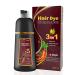 AUTUMEGE Dark Brown Hair Dye Shampoo Instant Hair Color Shampoo for Gray Hair - Easy Hair Dye Shampoo 3 in 1-100% Grey Coverage - Herbal Coloring in Minutes for Women & Men