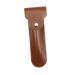 Beavorty razor storage shell Razor Fall Razor cover Razor cover Razor cover Travel case Shaving cover for razor razor razor travel Pu container old fashionable 16.5x4.2x1cm brown 1