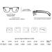 Buy Kchycv Portable Bifocal Reading Glasses for Presbyopia - Personalized 300 Black Size - International Shipping Available - Buy Online on GoSupps.com