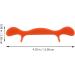FOMIYES Appareil d'Exercice Buccal en Silicone Orange Fa onneur de Bouche Compact et Portable Entra neur de L vres Ergonomique Resserrement des Muscles Faciaux Correction Prononciation - Buy Online on GoSupps.com