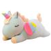 Kekeso Stuffed Unicorn Animal Plush Toys Soft Cuddle Pillow Doll Cartoon Unicorn Plush Gifts for Boys Girls (Green 45cm/17.71inch) 45cm/17.71inch Green