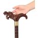 Canes Solid Wood Chicken Wings Sizes Cane Walking Stick Head The Dragon Supplies Old Gifts Walker Crutch Solid Wood Cane Old Man Wooden Elderly Crested Head Faucet Crutch Safehappy Smooth Sailing - Buy Online on GoSupps.com