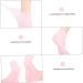 GALPADA 1 Pair Sock Foot Skin Women s Feet Essential Hard Moisturizer Protective Moisturizing Oil Silicone Repair High Skin Soles Womens Heels Sebs Sole Pads Miss Pink Lotion Spa Pink 38X7.5X1cm - Buy Online on GoSupps.com