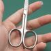 Stainless Steel Cuticle Scissors Eyebrow Trimmer Scissors Nail Scissors Premium Manicure Scissors for Manicure Pedicure Eyebrows Beard - Buy Online on GoSupps.com