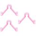 OHPHCALL 3pcs Lip Muscle Trainer Mouth Trainer Muscle Tightening Exerciser Mouth Muscle Exerciser Lift Face Lips Smile Corrector Mouth Tightener Mouth 9.30X7.70X1.50CMx3pcs Pinkx3pcs