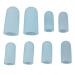 Large toe caps soft sleeves in size M + L protect ingrown toenails hammer toe silicone for corns bubbles pain relief