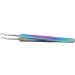 Stainless Steel Luxury Twilight Curved Eyelash Tweezers | High-Precision Manicure & Eyebrow Tools - Buy Online on GoSupps.com