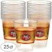 San Francisco 49ers Plastic Cups - 16 oz - Pack of 25 - Multicolor - Official NFL Merchandise - Buy Online on GoSupps.com