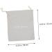 Outanaya 4pcs Hair Dryer Storage Bag Hairdryer Bags Drawstring Hair Dryer Bags Canvas Drawstring Bags Fabric 33.00X30.00X0.50CM Light Grey - Buy Online on GoSupps.com