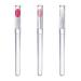 3 pieces of silicone lip brush with lid eyebrows lipstick beauty make-up brushes of professional tool applicator for applying lip gloss mask eyeshadow