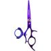 5.5 Inch Hair Scissors Swivel Thumb Barber Shears Janpanese Steel Professional Hairdressing Scissors Razor Edge Rotating Thumb Shears Rotary Hair Cutting Scissors Straight Clippers (Color : Purple) - Buy Online on GoSupps.com
