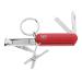 ZWILLING Multi-Tool Manicure Keyring - Travel Size Nail Scissors Clippers & File | Stainless Steel Red 60mm - Buy Online on GoSupps.com