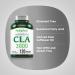 Piping Rock CLA Supplements | 3000mg | Conjugated Linoleic Acid | 120 Softgels | Non-GMO Gluten Free - Buy Online on GoSupps.com