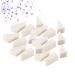 FRCOLOR 120 Pcs Manicure Sponge Makeup Foam Applicator - Nail Art & Foundation Blending - Beauty Puff Wedges for Flawless Makeup Finish | Shop Internationally - Buy Online on GoSupps.com