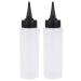 Plawee 2X 150ml Salon Hair Color Measuring Applicator Bottle Scale Hairdressing Tool