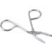 Silver Stainless Steel Eyebrow Scissors Tweezers Elbow Pliers Clip Scissors Flat Tip Tweezers Hair Plucker Hair Removal Tweezers Shave and Hair Removal Tweezers Women's - Buy Online on GoSupps.com