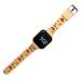 E-vibra vibrating alarm clock pot-training watch Waterproof medical memory clock with 15 daily alarms (Peach Dinosaure)