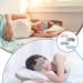 4 Pcs Plush Silk Sleep Mask Set with Adjustable Elastic Strap for Women Men Kids - Buy Online on GoSupps.com