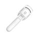 Veeteah Electric Eyelash Curler - Rechargeable Eye Lash Curling Tool | Quick Natural Curling Electric Curler 3 Heating Modes Silicone Pad Eye Makeup Tool for Long Lasting Curls White