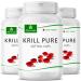 Buy Krill Oil Capsules 1000mg - Pure Omega 3-6 EPA DHA with Astaxanthin | Moriveda 270 Pieces for 135 Days - Buy Online on GoSupps.com