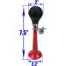 Modengzhe Metal Bugle Horn Red - High Quality Brass Bugle for Military, Bands, and Outdoor Activities - Buy Online on GoSupps.com