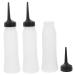 POPETPOP 3 pi ces Bouteilles Applicatrices Squeeze pour Coloration et Coiffage Flacons Gradu s PP pour Cosm tiques et Teintures Capillaires