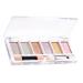 Nail Mirror Powder 6 Colours Manicure Chrome Glitter Pigment with Eyeshadow Sticks Golden nail chrome powder PINK