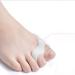 Toe Separator & Protectors Gel Big Toe Bunion Guards Toe Separators for Overlapping Toe Toes Correct and Protect - (2 Pair)