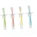 Frcolor 4-Piece Toddler Toothbrush Set | Silicone Bristles for Kids | Safe & Soft Baby Toothbrushes - Buy Online on GoSupps.com