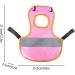 Buy Dongker Waterproof Chicken Vest - Reflective Saddle for Hens & Ducks | Adjustable Pet Safety Apparel in Pink - Buy Online on GoSupps.com