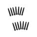 PLAFOPE 100 Pcs Eye Shadow Applicator Brush Eyeshadow Women Eyeshadow Brush Eyeshadow Brush Kit Black